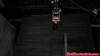 Preview 2 of Jewels Hade Gangbang - Bonded hooded submissive in TT NT