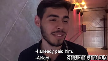 Preview 1 of Swang Sex - Straight Latino dude riding hard cock for the first time
