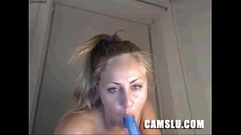 Preview 2 of Stunning Mom Sex - Blonde with a dildo