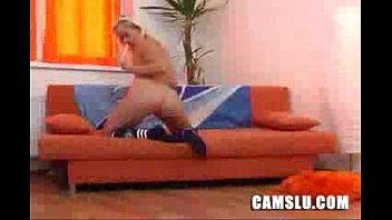 Preview 3 of Up That Pussy - Russian Cheerleader Girl Masturbating