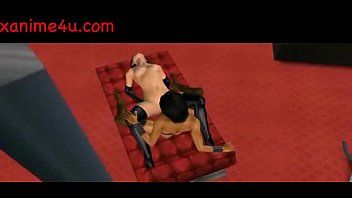Preview 1 of Earn A Socks - Animated lesbians enjoy strapon - xanime4u.com