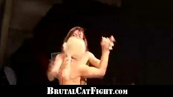 Preview 2 of Smashed Fuked - Two sluts b. catfights because of a noisy phone call