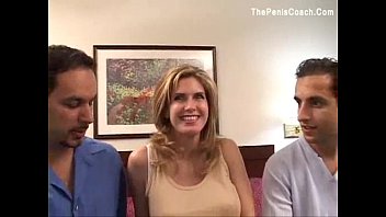 Preview 1 of Nathan Poran Vedieo - Busty Milf First Time DP
