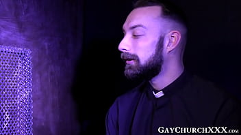 Preview 1 of Mast Bf Sunny Leon - Whispers of lust throatfucking in the confession room