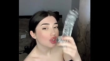 Preview 4 of Cikgu Njraza - me sucking dildo home alone