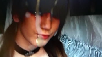 Preview 4 of Glasses Japanese Interacial - Big Cum Tribute for Di Diddi
