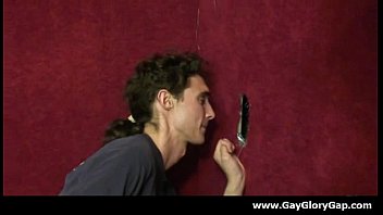 Preview 3 of Rendi Hot - Gay hardcore gloryhole sex porn and nasty gay handjobs 14