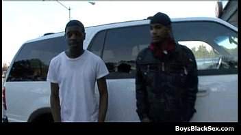 Preview 1 of Pakb - Sexy black gay boys fuck white young dudes hardcore 22