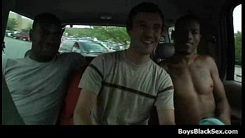 Preview 4 of Naked Massage Embasing - Sexy black gay boys fuck white young dudes hardcore 05