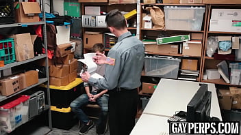 Preview 1 of Gangbang Games - Twink security officer raw fucks inked suspects tight ass