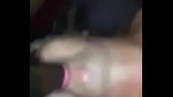 Preview 1 of Hard Cock Fem - white girl upside down aucking black cock