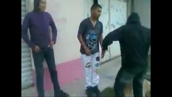 Preview 1 of Fun In The City - Amigo Caught Pissing Outside