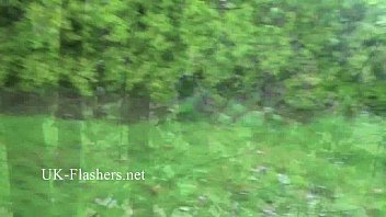 Preview 3 of Pushy Shots - Sexy Ashley Rider flashing and voyeur babes showing perky tits in public