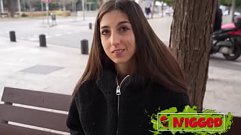 Preview 1 of Junior Schhol - Shy Spanish petite Vanesa Merino wants an AMAZING INTERRACIAL SESSION: Let&#039_s do it!