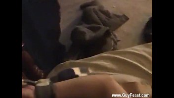 Preview 3 of Pinoy Kain Puke - Gay cock Trace rips William&#039_s T-shirt off and makes him liquidate his