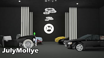 Preview 1 of Nicky Thehartattack - My boss fucking my wife 05-Car sex in private underground parking lot-sims4 porn romantic sex