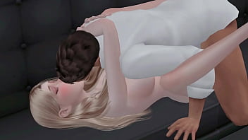 Preview 4 of Nicky Thehartattack - My boss fucking my wife 05-Car sex in private underground parking lot-sims4 porn romantic sex