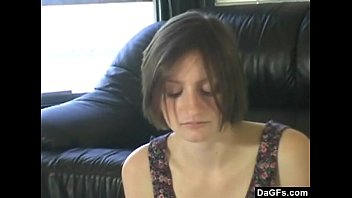 Preview 1 of American Sex Ass Dawnlod - Dagfs - Casually Fingering My Brunette Girlfriend