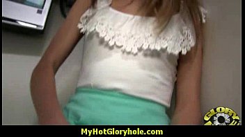 Preview 1 of Andia Video He Song - Interracial - White Lady Confesses Her Sins at Gloryhole 17