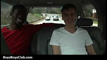 Preview 4 of Sani Pion - Muscled black gay boys humiliate white twinks hardcore 07