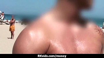 Preview 2 of Sex Video 18yars - Desperate teen naked in public and fucks to pay rent 23