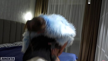Preview 2 of Cute And Smal Girl - HE WAS VERY ANGRY THAT I WAS SMOKING AGAIN,  AND FUCKED ME LIKE A WHORE. SQUIRTING AND RIMMING (FULL)