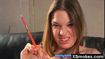 Preview 3 of Nessye - Giant Ass Fetish Smoking Slut Nude Solo