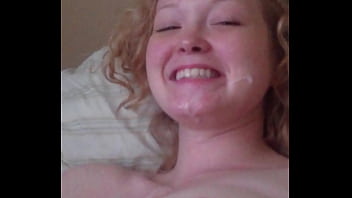 Preview 1 of Old Perv Petite Teen - white girl loves cum