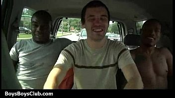 Preview 1 of Porn Of Dona - Muscled black gay boys humiliate white twinks hardcore 12