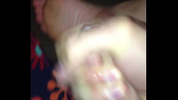 Preview 3 of Dogi Womins Xxx - Great cum on Ex-GF&#039_s foot