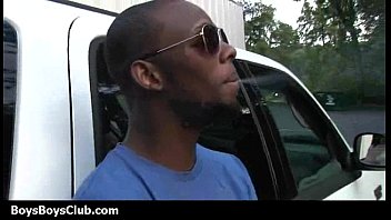 Preview 1 of Two Teen Fucks Old Man - Muscled black gay boys humiliate white twinks hardcore 24