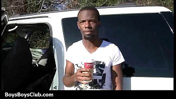 Preview 1 of Sexi Imeag - Muscled black gay boys humiliate white twinks hardcore 07