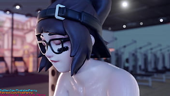 Preview 4 of Tits Test - Mei x Junkrat Overwatch 2 porn- Pixelatedperry