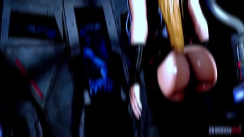 Preview 1 of Russian Club Show - Linda Loira Rabuda 3d Peituda e Monstro Fodem gostoso