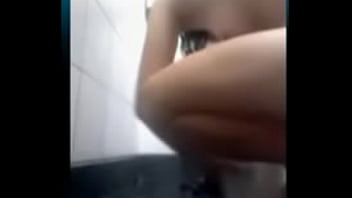 Preview 1 of Morgue Scandal - Asian girl take a shower and show ass on skype