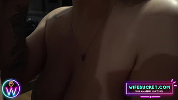 Preview 4 of Aram Mome - Homemade Porn by Wifebucket - Waterboarding him with pussy and squirts