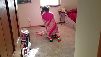Preview 1 of Marwadi Aunty Sex Photo - Stepbrother fucks his stepsister