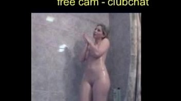 Preview 1 of Amateur Cam Forced Orgasm - Live shower cam girl