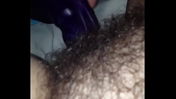 Preview 4 of Dook Sexe 18 Years - Hairy pussy fucked by dildo