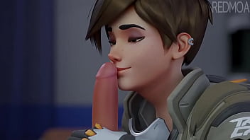 Preview 2 of Bryci Split Legs - tracer redmoa