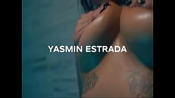 Preview 1 of Hairy Tongue Funck - Yasmin Estrada sexy body