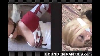 Preview 2 of 8ndani - Sexy Sasha bound tight with white rope