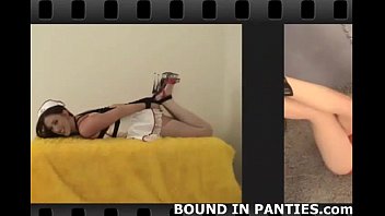 Preview 4 of 8ndani - Sexy Sasha bound tight with white rope