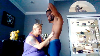 Preview 1 of Jenna Dallas - Big Belly Trailer Park Milf Gets Fat Pussy Stuffed