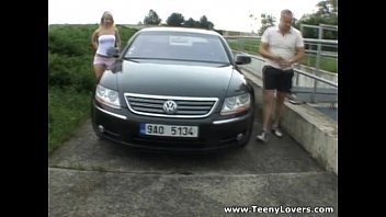 Preview 1 of Xxx Zoofilia Com - Teeny Lovers - Sporty blonde Lilith Lee outdoor fuck teen-porn