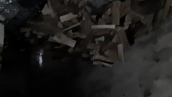 Preview 2 of Aney Tube Com - On our first day of dating,  I hotly fuck her mouth in an abandoned house - Lesbian Illusion Girls