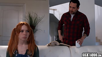Preview 2 of Indoscopy Sex - Teen stepdaughter Madi Collins fucks stepdad and teacher and enjoyed double penetration