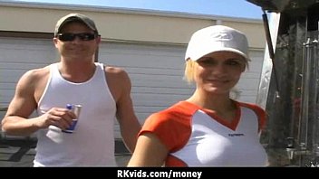Preview 4 of Tube Porn Fiksi - Desperate teen naked in public and fucks to pay rent 9