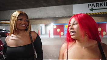 Preview 1 of Stranger Prec - Brattty Bae Finds Out Lex La Flamee Has Been Fucking Gibby The Clown And Decides To Have A Threesome W/ Him