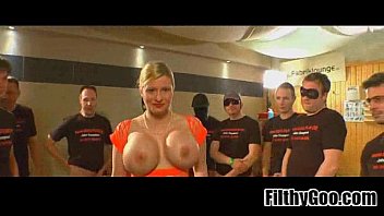 Preview 2 of Shbbw Park Porn - Big tit blonde slut 1 Widescreen TSO[38]